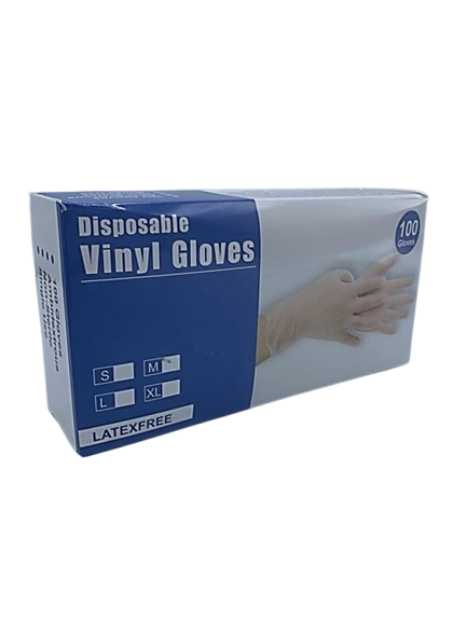 Guantes de nitrilo transparentes