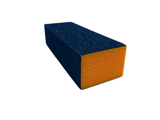 Bloque naranja para uñas