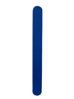 Lima para uñas azul