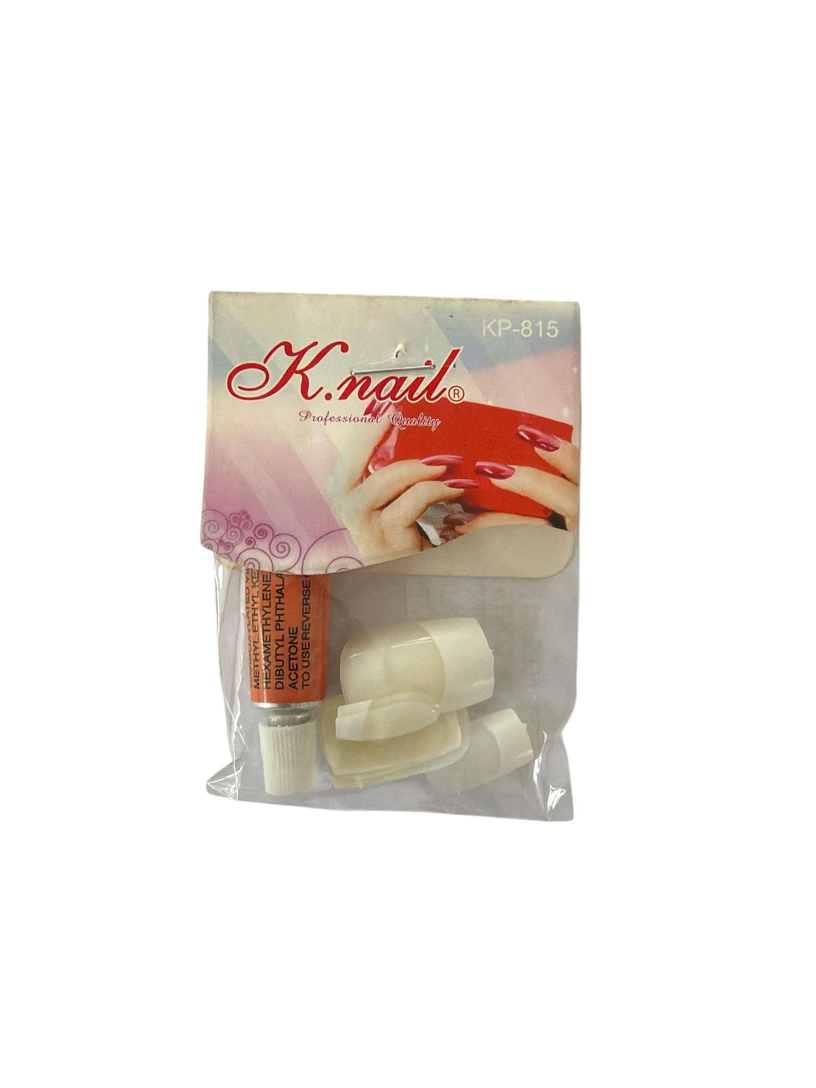 Blíster de uñas acrílicas K.nail con pegamento - Imagen 3