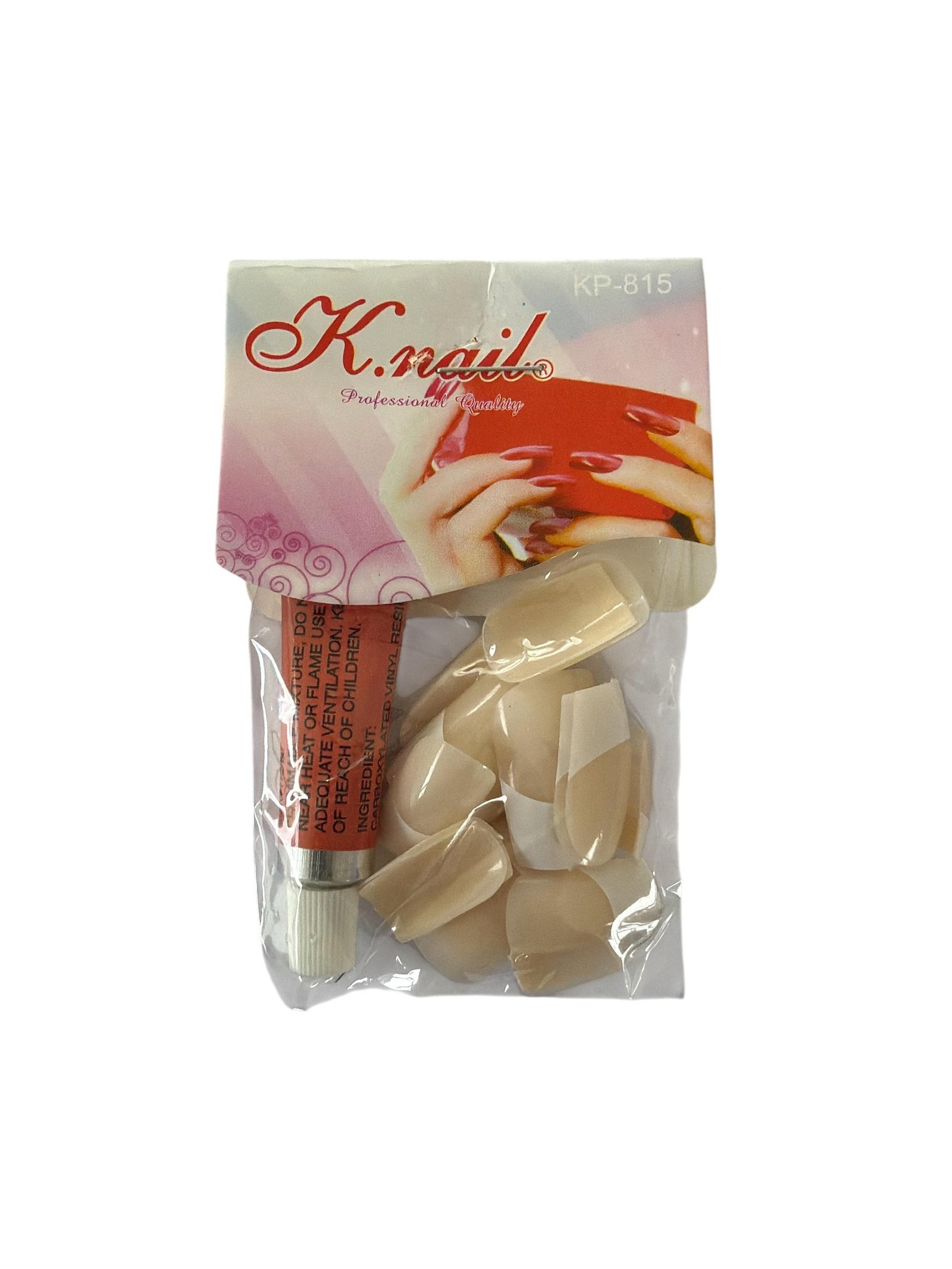 Blíster de uñas acrílicas K.nail con pegamento - Imagen 4